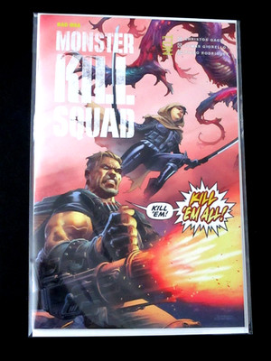 BAD IDEA COMICS THE MONSTER KILL SQUAD #1 KILL EM ALL SS140