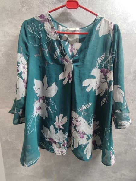 Women John Rocha Shirt White Polyester 42 / XL /