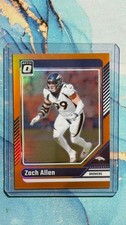 2024-25 Optic Donruss - Zach Allen, Broncos Orange /249