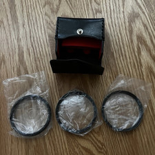 Vivitar 58mm Close-Up Circular Filter Set No.1 No.2 No.4 Coated w/ Case
