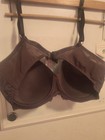 Chantelle Brown Underwired T-Shirt Bra 36D Lace Accent Lined Adjustable Straps — photo 5