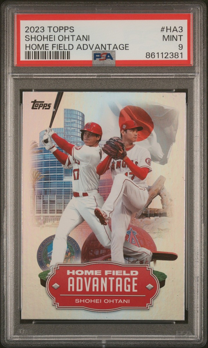 2023 TOPPS HOME FIELD ADVANTAGE #HA3 SHOHEI OHTANI PSA 9 | eBay