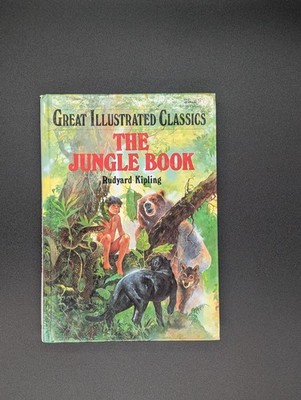 Great Illustrated Classics The Jungle Book Rudyard Kipling 1994 Hardcover