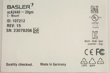 ACA2440-20GM NEW BASLER acA2440-20gm Industrial Camera ACA244020GM