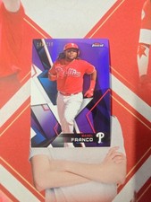 2018 Topps Finest Base Purple Refractor Maikel Franco /250