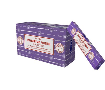 Satya Positive Vibes Räucherstäbchen   Die inspirierende Energie positiver S