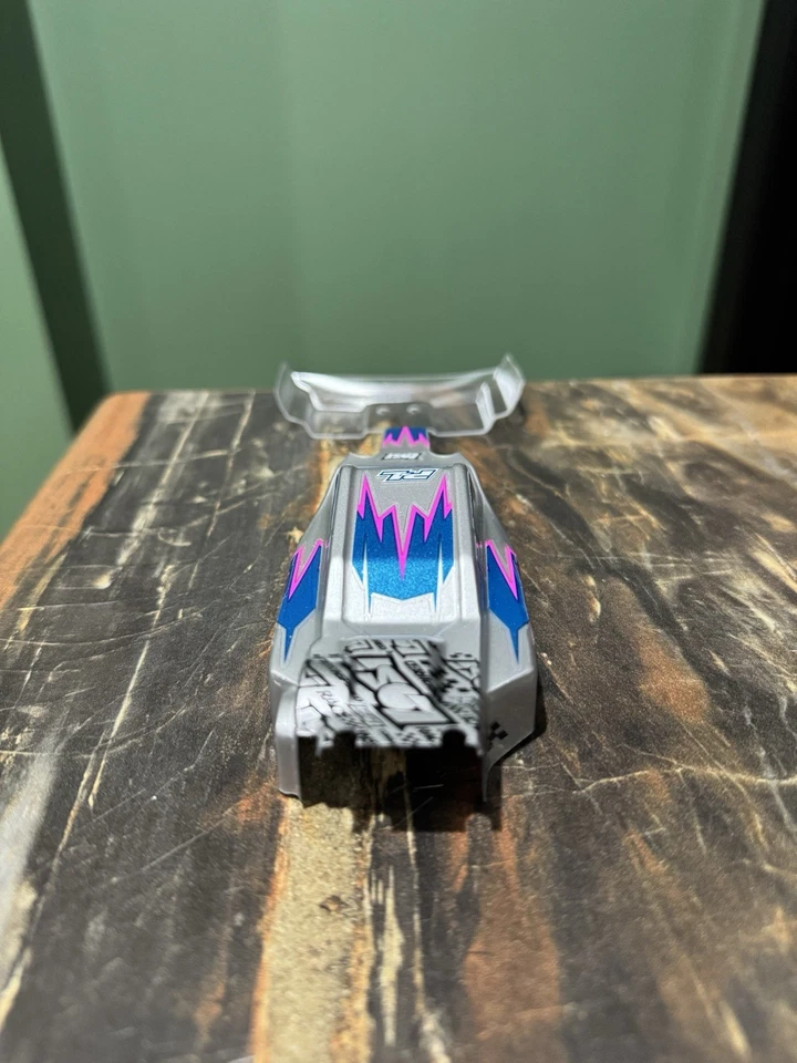 Losi Micro-B Body & Wing Silver 1/24 TLR New Take Off Micro Decals - Image 3 of 4