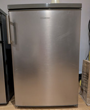 Kenwood Undercounter Fridge Silver Stainless Steel 1 Door Manual Defrost