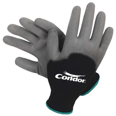 CONDOR 2UUG5 PK 12 Coated Gloves,Nylon,S,PR 2UUG5