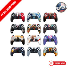 PS5 Controller Skin Sticker Anime Vinyl Decal Wrap Cover Protector 5 Pack