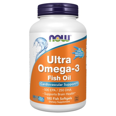 #ad #ad NOW Foods Supplements Ultra Omega 3 500 EPA and 250 DHA 180ct Exp 12 27 $24.99