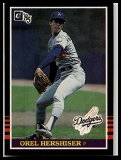 Donruss 1985 Donruss Orel Hershiser #581 Baseball
