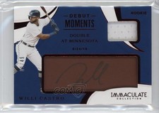 2020 Panini Immaculate Debut Moments Relics /49 Willi Castro #DM-WC Auto 02lc
