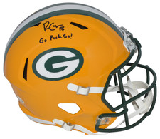 CASCO RANDALL COBB FIRMATO GREEN BAY PACKERS FULL SIZE SPEED JSA CON GO PACK GO