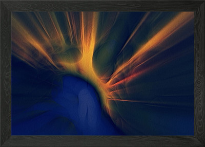 Waldwurzeln 4 gerahmtes Wandbild Poster Leinwanddruck Bild