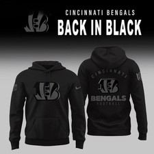 Bengals 2025 Back In Black Limited Edition Hoodie Shirt