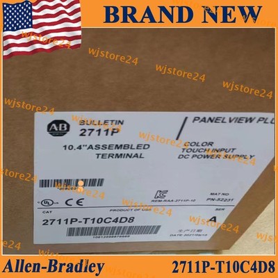 NEW IN BOX NEW PLC PanelView Plus Terminal 2711P-T10C4D8