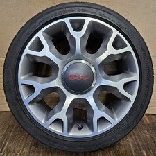 1 original  Fiat 500 (312) 16 Zoll Alufelge 6,5x16 ET35, 51940830 195/45 R16 5mm