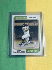 2023 Topps Heritage - Real One Autographs Auto Shea Langeliers #ROA-SL (AU, RC)