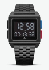 Adidas Archive M1 Digital Wrist Watch Black Colored With Band