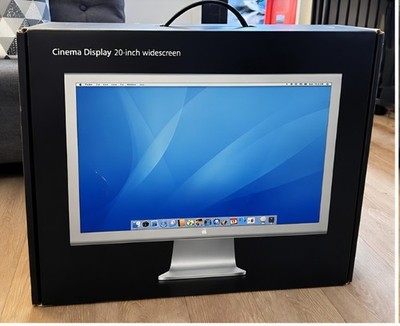 Apple Mac Cinema Display Monitor A1081 20-inch TESTED WORKING | eBay UK