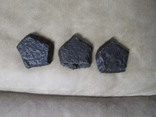3 Civil War Dug Relic Confederate CS Polygonal Artillery Shell Frags-Savannah,Ga