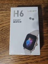 Laxasfit H6 Smart Watch Siliver Mesh Belt Men Or Women Fitness Tracker