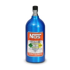NOS 14720NOS Nitrous Bottle, Electric Blue Fi...