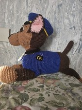 crochet chase from paw patrol