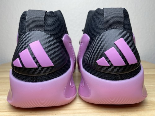 Adidas AE 1 “Anthony Edwards” Light Purple Basketball Shoes Kids Size 4.5 IG6612 - Picture 7 of 10