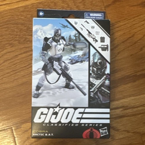 Hasbro G.I. Joe Classified Series Arctic B.A.T. Action Figure 5.5" Boxed