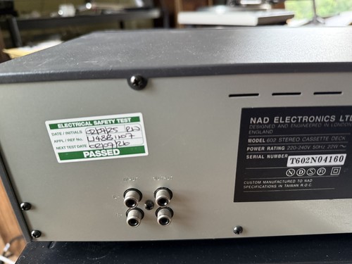 NAD 602, cubierta de casete estéreo, Dolby B y C - Imagen 9 de 12
