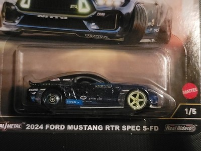 Hot Wheels Premium Circuit Legends 2024 Ford Mustang RTR SPEC 5-FD
