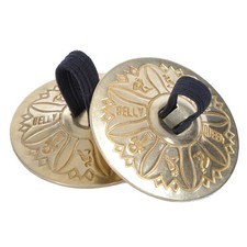 Finger Cymbals, Hand Cymbal Belly Dance Zills with Elastic Band, Percussion1641