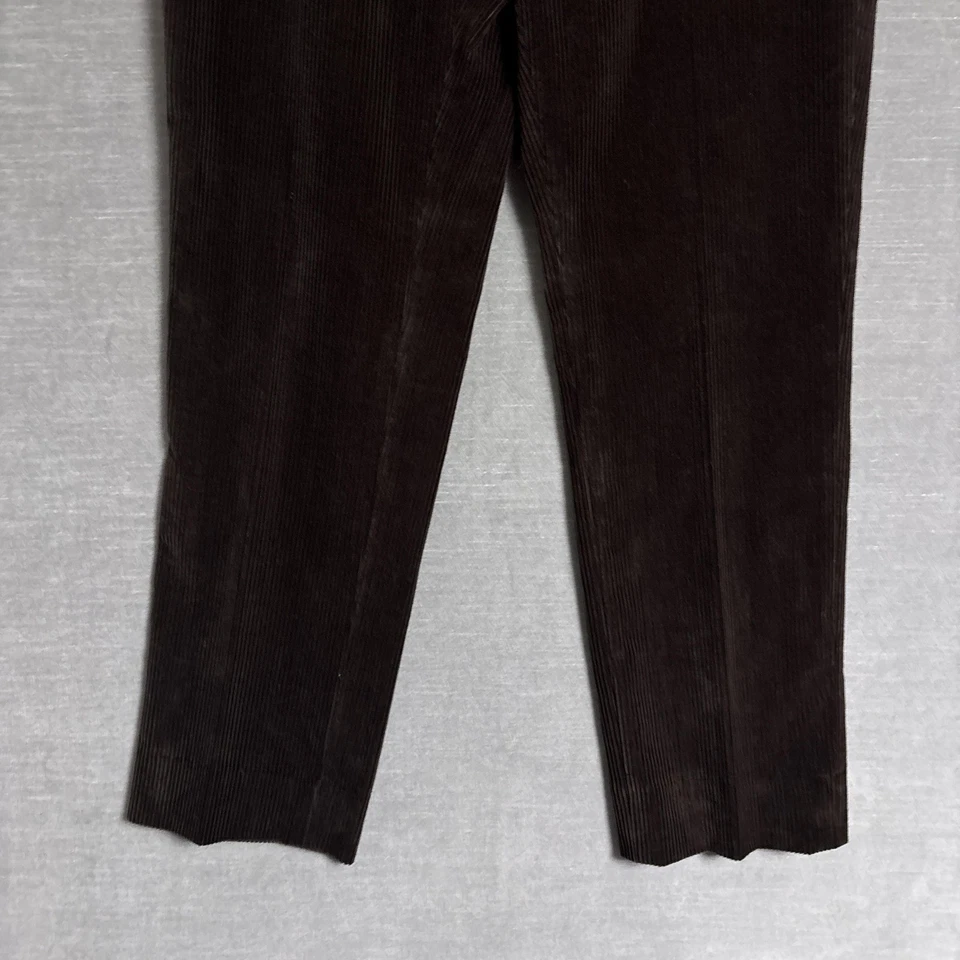 Spier Mackay Corduroy Pants 34x32 Brown Contemporary Trousers Cotton Chino - Image 3 of 4
