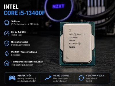 Prozessor CPU Intel Core i5-13400F - sockel LGA1700