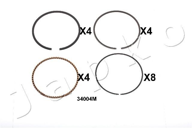 Fits JAPKO 434004JM PISTON RINGS KPL.20 ST HONDA. SUZUKI  ⭐UK Stock⭐