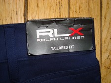RLX POLO RALPH LAUREN MEN'S GOLF TAILORED FIT 5 POCKET PANTS SIZE 36 X 32 BNWT 