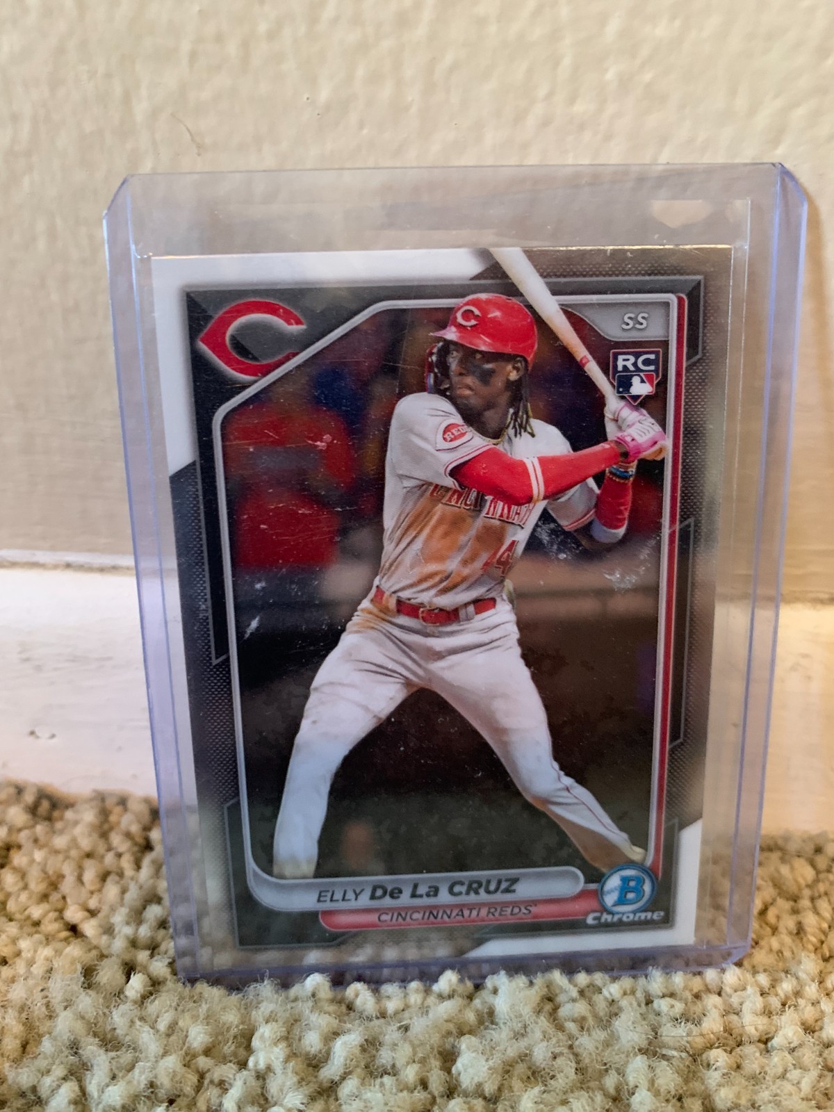 2024 Bowman Chrome Baseball Elly De La Cruz Rookie RC #42-Reds