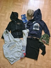 Jungen kleider Paket 110 116 Kappe Haube Pullover Sweatjacke Sweatshirt