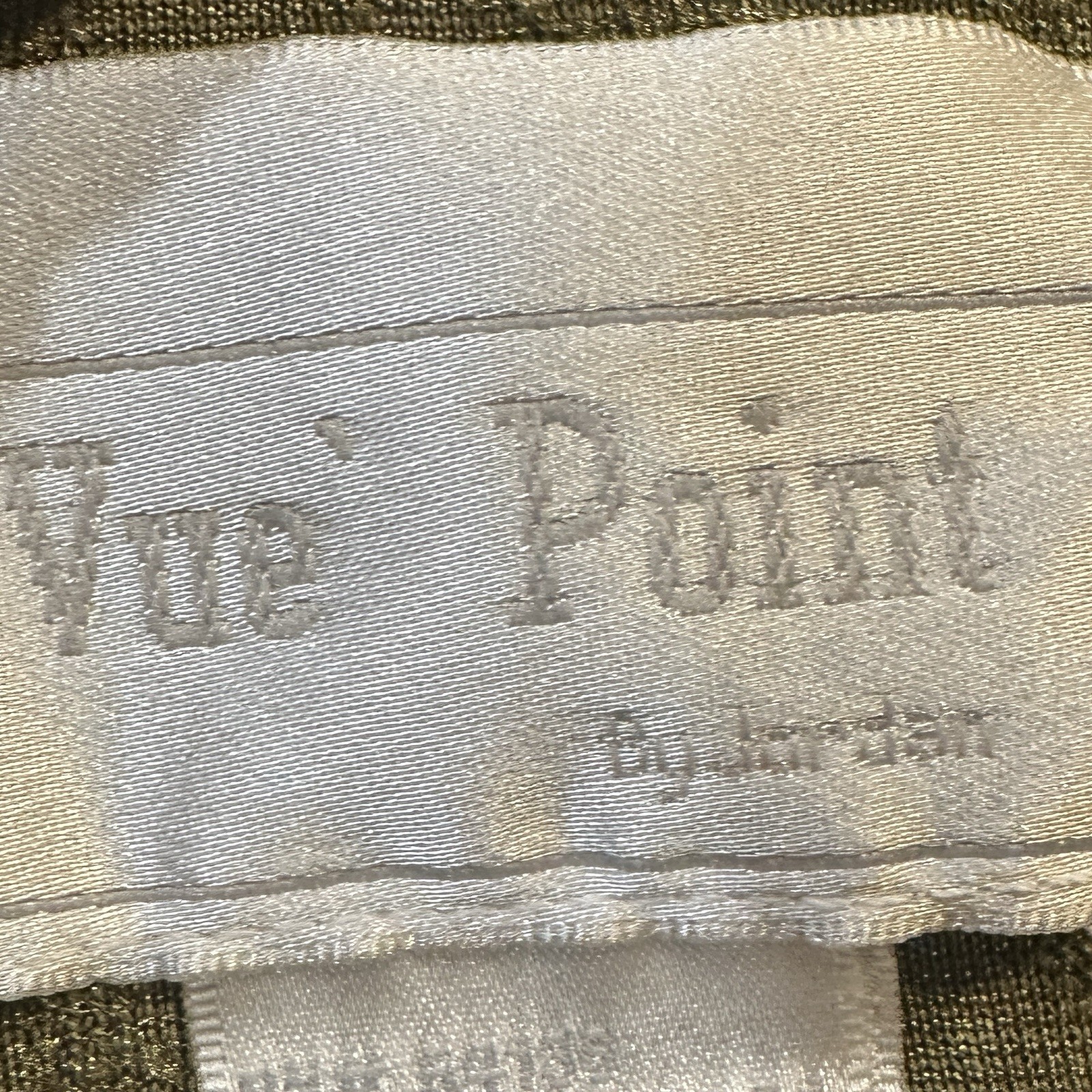 Vue Point Vtg Green Leaf Print Jacket Size M Pete… - image 12