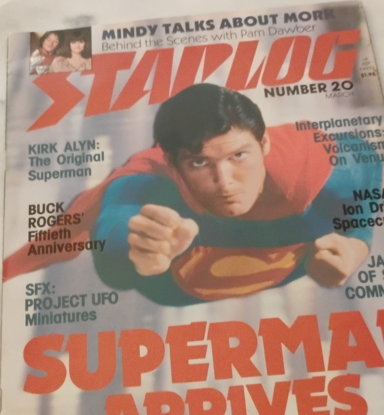 Starlog Magazine Issue 20 March 1979 English Superman Movies TV Science Fiction