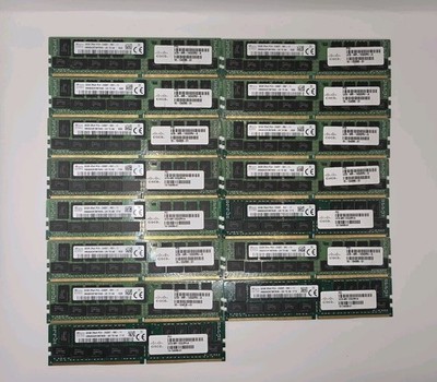 Lot Of 15 SK Hynix 32GB 2Rx4 PC4-2400T HMA84GR7MFR4N-UH Server Memory Ram