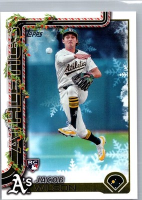 2025 Topps Holiday #H4 Jacob Wilson