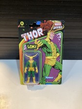 Marvel Legends Series The Mighty Thor Loki 3.75 Kenner Retro Style Figure 2021