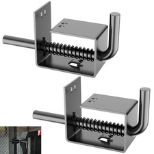 2 Pack Trailer Gate Spring Latch Complete Kit 847 Replacement for 2 PCS
