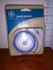 GE 24 Hour Timer Lamp & Appliance 125VAC 1875W MODEL GE5101N New Sealed
