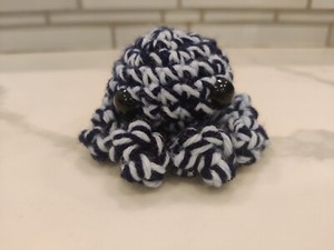 2 Color Crochet Toy Octopus Stuffed Animal