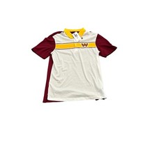 NEW NWT Washington Commanders Nike Men's Rewind Polo Shirt Small