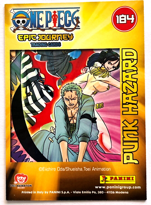 ONE PIECE カードダス A Journey to the Legend 2022 ONE PIECE Epic Journey Panini Card #184 RONRONOA ZORO SABO